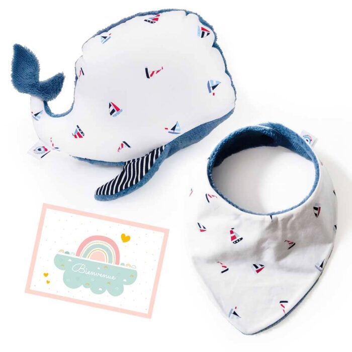 kit cadeau naissance garçon petit bateau